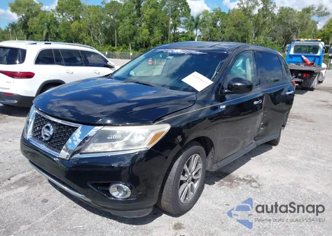 2014 Nissan Pathfinder S from USA, damaged, VIN 5N1AR2MN7EC722398